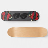TechNoir "Miss You Pop" Limited Skateboard Deck (Horizontaal)