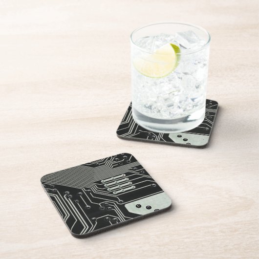 Technologie Black Circuit Board Drankjes Onderzetter (Rechterzijde)