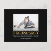 Technologie-Briefkaart Briefkaart (Voorkant)