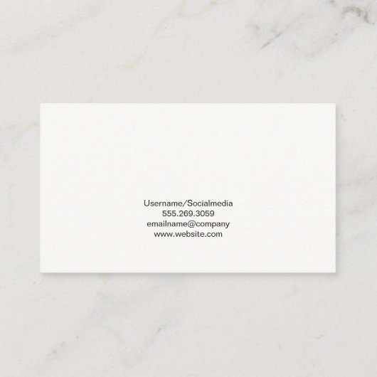 Technologie Circuitry Logo Visitekaartje (Achterkant)