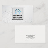 Technologie Circuitry Logo Visitekaartje (Voorkant / Achterkant)