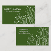 Technologie Computerhardware Visitekaartje (Voorkant / Achterkant)