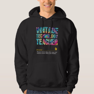 Technologie Docent Waarderingsweek Terug naar scho Hoodie