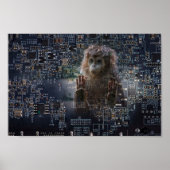 Technologie en natuur. poster (Voorkant)