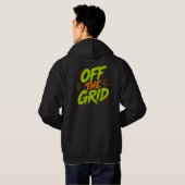 Technologie en werk op afstand hoodie (Achterkant volledig)