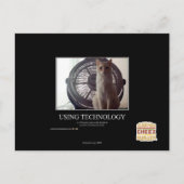 Technologie gebruiken briefkaart (Voorkant)