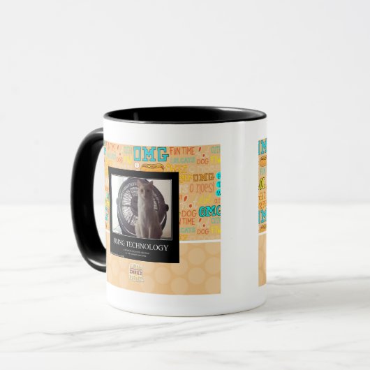 Technologie gebruiken mok (Voorkant links)