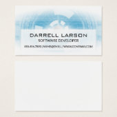 Technologie Geometrische Achtergrond Visitekaartje (Voorkant /achterkant)