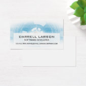 Technologie Geometrische Achtergrond Visitekaartje (Bureau)