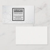 Technologie | Geometrische vormen Visitekaartje (Voorkant / Achterkant)