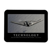 Technologie: Inspirerend prijsopgave Magneet (Horizontaal)