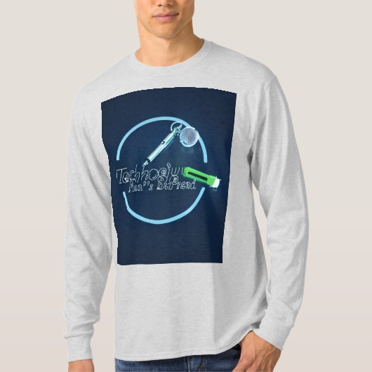Technologie is de beste vriend van de mens t-shirt (Voorkant)
