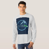 Technologie is de beste vriend van de mens t-shirt (Voorkant volledig)