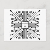 Technologie is mijn muze briefkaart (Voorkant)