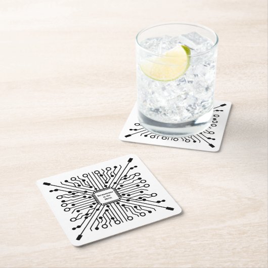 Technologie is mijn muze kartonnen onderzetters (Insitu)