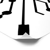 Technologie is mijn muze perfect poster (Hoek)