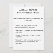 Technologie Kaart (Achterkant)