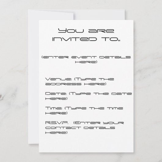 Technologie Kaart (Achterkant)