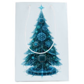 Technologie Kerstboom Medium Cadeauzakje (Voorkant)