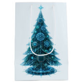 Technologie Kerstboom Medium Cadeauzakje (Achterkant)