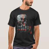 Technologie-Logo en computerschedel T-shirt (Voorkant)