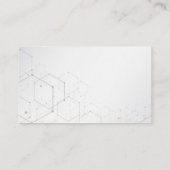 Technologie | Logo met microchip Visitekaartje (Achterkant)