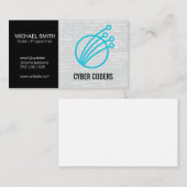 Technologie-Logo | Programmeerder Visitekaartje (Voorkant / Achterkant)