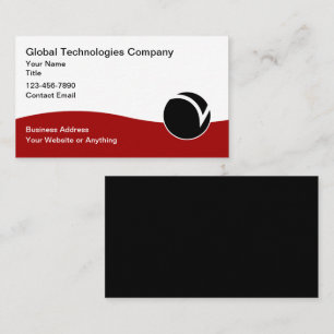 Technologie Logo Unieke Visitekaartjes