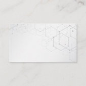 Technologie | Modern | QR-code Visitekaartje (Achterkant)