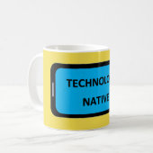 TECHNOLOGIE NATIEVE mok (Voorkant links)