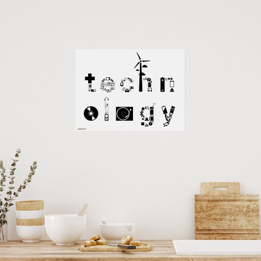 Technologie Poster (Keuken)