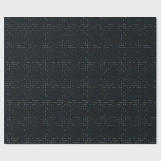 Technologie printplaat naadloos patroon cadeaupapier (Vlak)