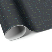 Technologie printplaat naadloos patroon cadeaupapier (Rol Hoek)