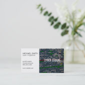 Technologie | Programmeur | Coder Visitekaartje (Staand voorkant)