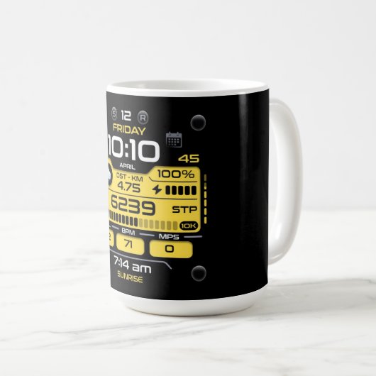 Technologie Startup Oprichter Visionaire Mok (Voorkant rechts)