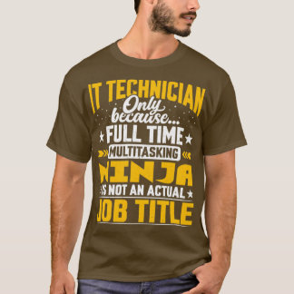 Technologie-technicus T-shirt