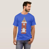 technologie toren t-shirt (Voorkant volledig)