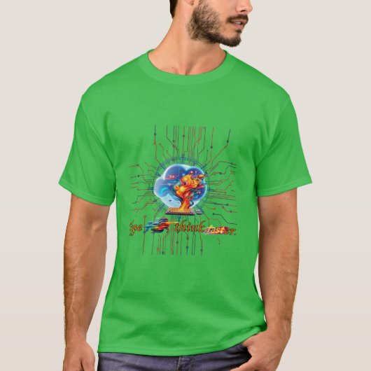 Technologie: Type snel, denk sneller. T-shirt (Voorkant)