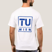 Technologie Universiteit van Wenen T-shirt (Achterkant)