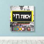 Technologie van Chai Canvas Afdruk (Insitu (Houten vloer))