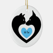 Technologie van de dierenarts keramisch ornament (Rechts)