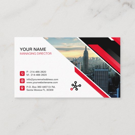 Technologie, Veiligheid, Digitale Dienst, Technolo Visitekaartje (Voorkant)