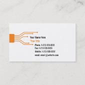 Technologie-Visitekaartje Visitekaartje (Achterkant)