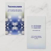 technologie-visitekaartje visitekaartje (Voorkant / Achterkant)
