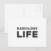Technologie voor radiologie Life Rad Technologie Briefkaart (Voorkant / Achterkant)
