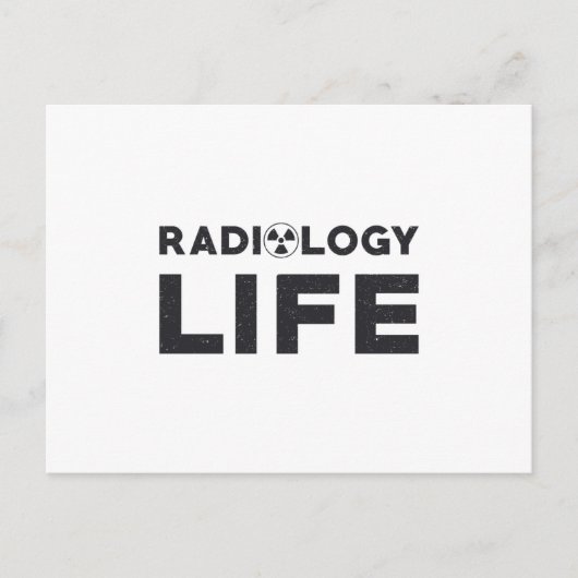 Technologie voor radiologie Life Rad Technologie Briefkaart (Voorkant)