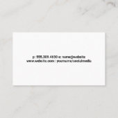 Technologieachtergrond | Phone Apps Software-Logo Visitekaartje (Achterkant)