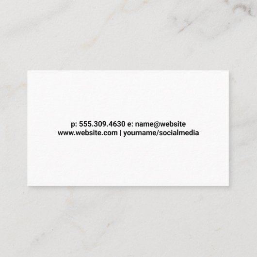 Technologieachtergrond | Phone Apps Software-Logo Visitekaartje (Achterkant)