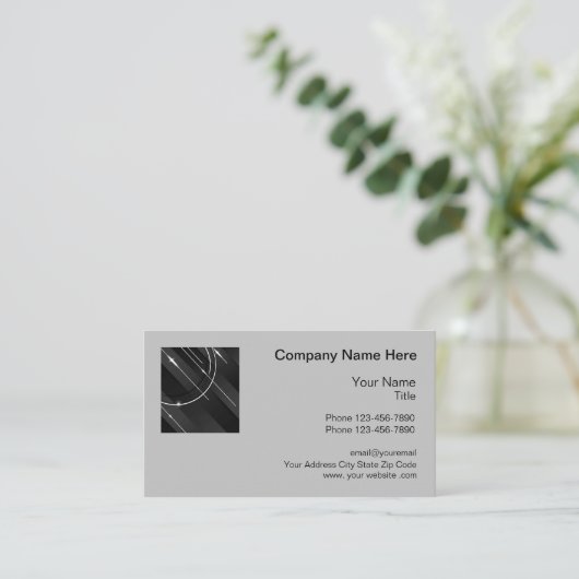 Technologiediensten Modern Visitekaartje (Staand voorkant)