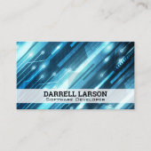 Technologienummers Achtergrond Visitekaartje (Voorkant)